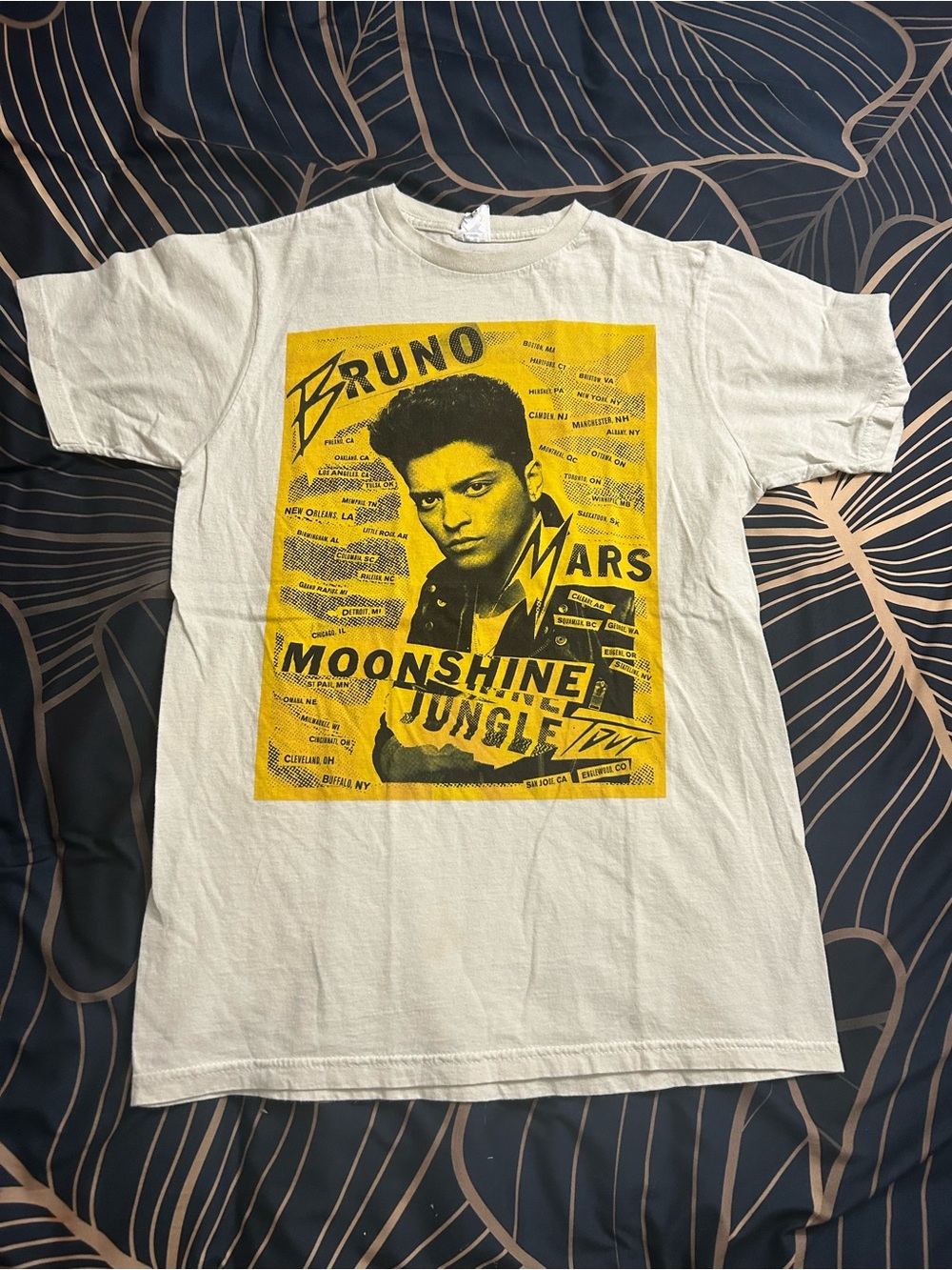 "Moonshine Jungle Tour" graphic from 2013-2014